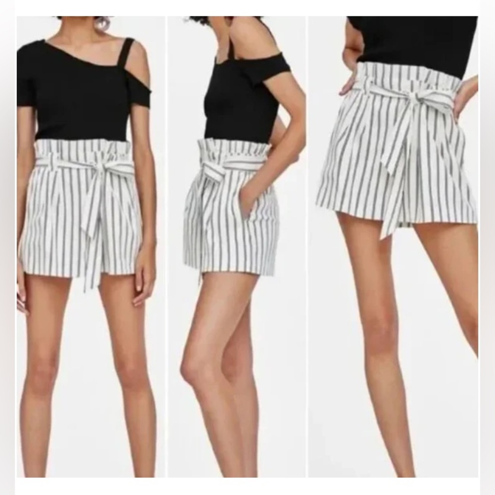 Zara high waist and tie shorts - Picture 2 of 6